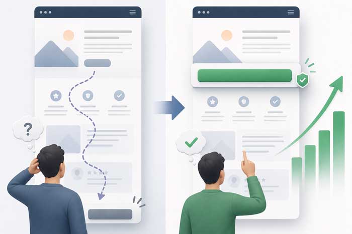 Sticky CTA – кога увеличава конверсиите?