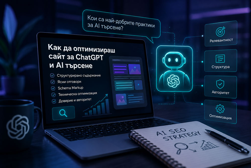 Как да оптимизираш сайт за ChatGPT и AI търсене